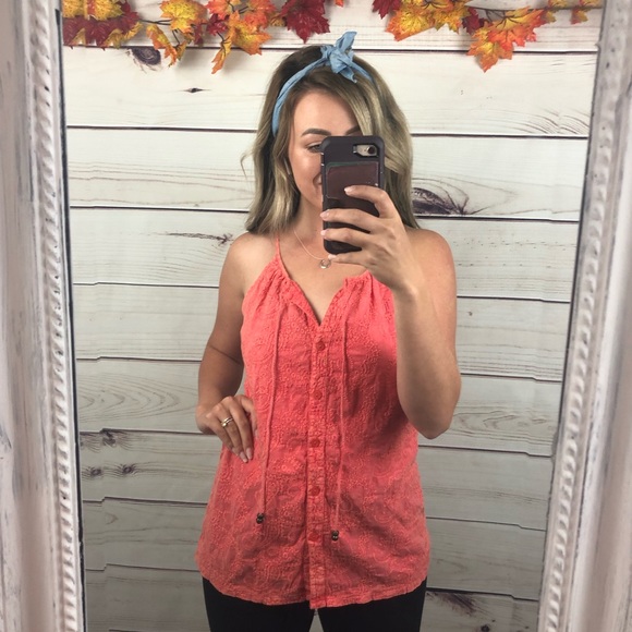 Anthropologie LUNA MOON Embroidered Top S - Picture 4 of 7